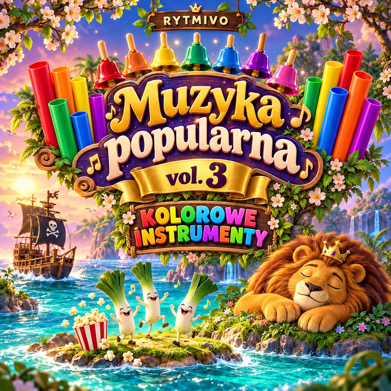 Muzyka popularna vol. 3 — Kolorowe instrumenty • EduDzwonki